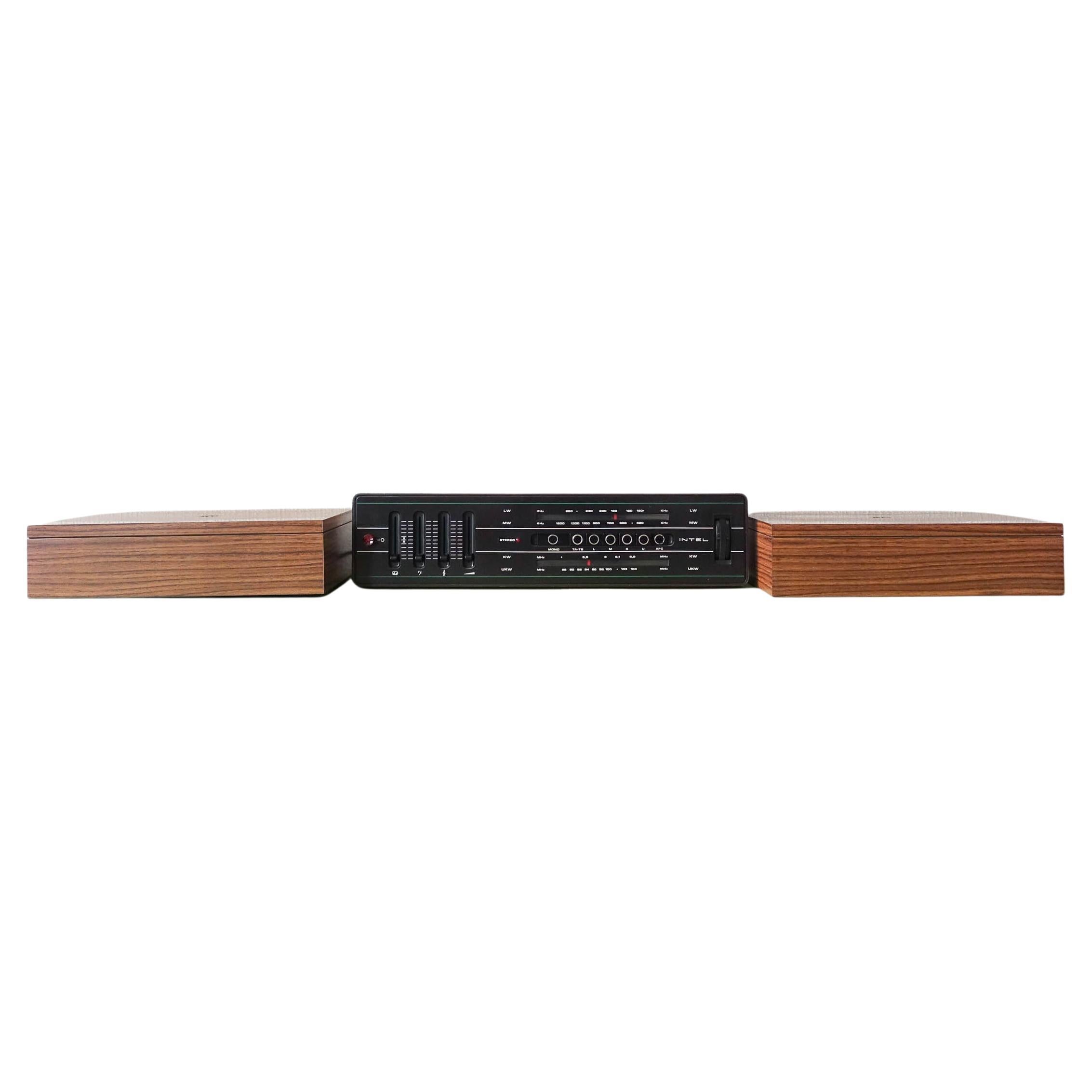 Vintage Intel Stereo Anlage, 1970's
