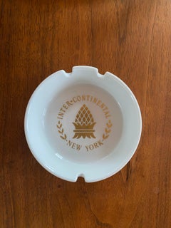 Vintage Inter-Continental Hotel New York Ashtray 1970s