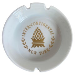 Vintage Inter-Continental Hotel New York Ashtray 1970s