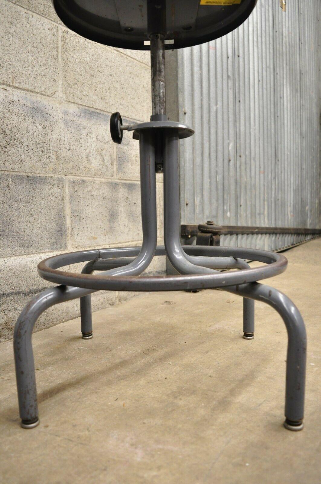 adjustable metal stool