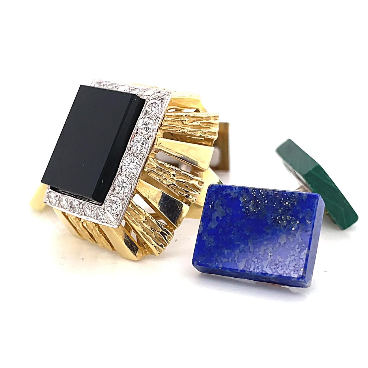 Vintage Interchangeable Cocktail Ring 1