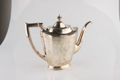 Vintage International Silver Company Sterling Silver Coffee Pot and Sugar Bowl