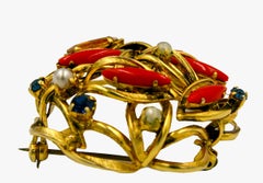 Vintage Interwoven Christian Dior Brooch, 1964