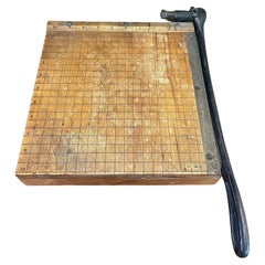 Vintage By No.3 Taglierina a ghigliottina da 10" ideale per la scuola.