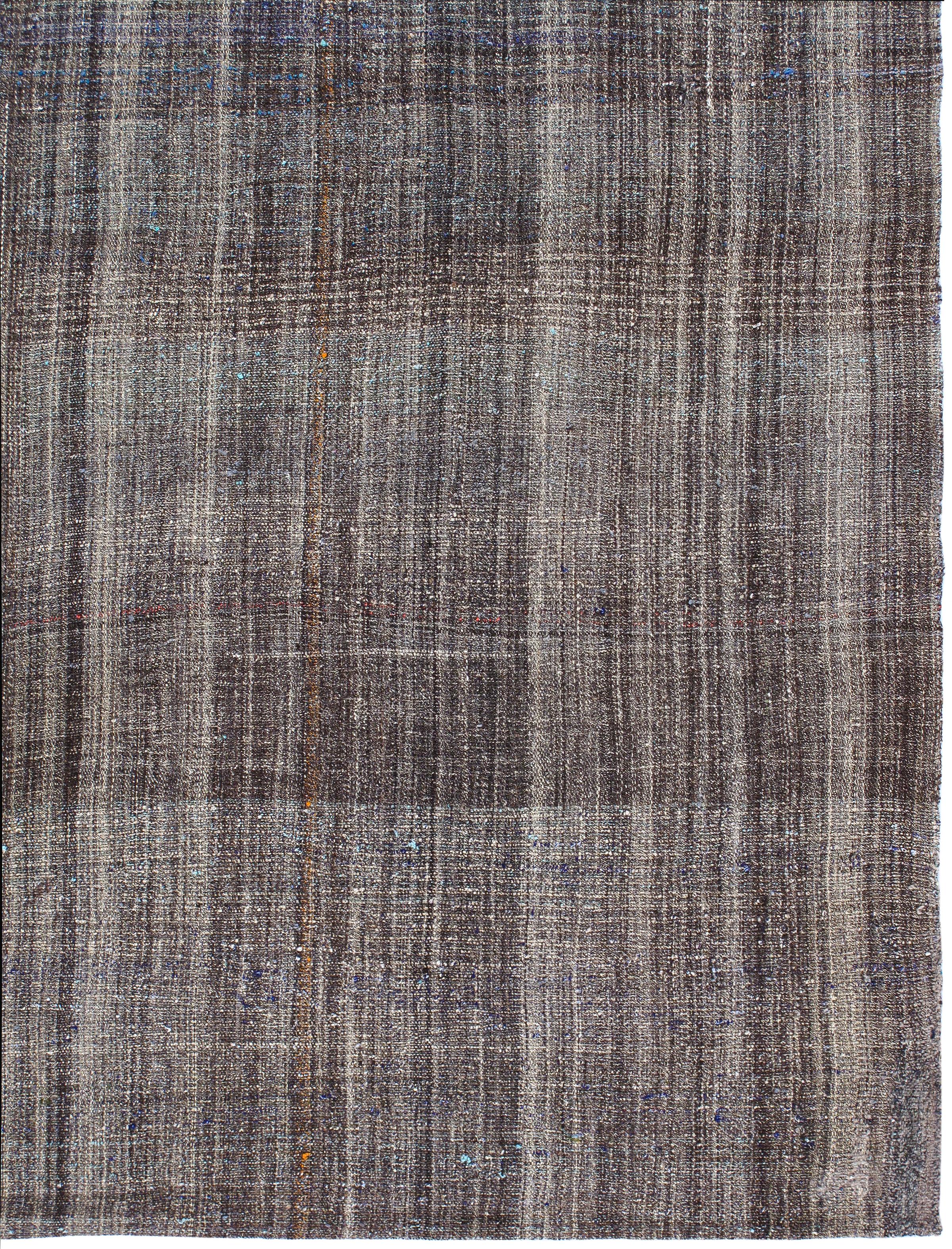 Vintage Handgewebter Flachgewebe-Teppich im Angebot 3