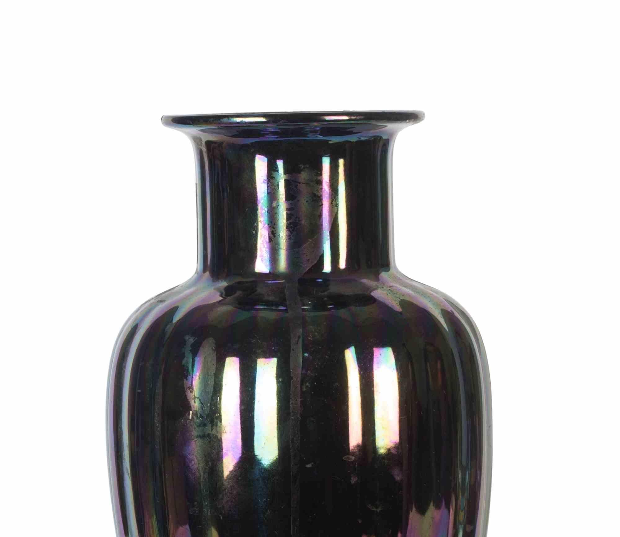 italien Vase irisé, Italie, années 1970 en vente