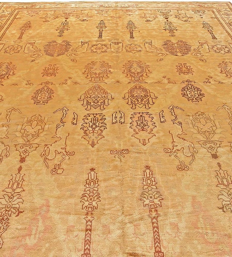 Vintage Irish Donegal Rug For Sale at 1stdibs