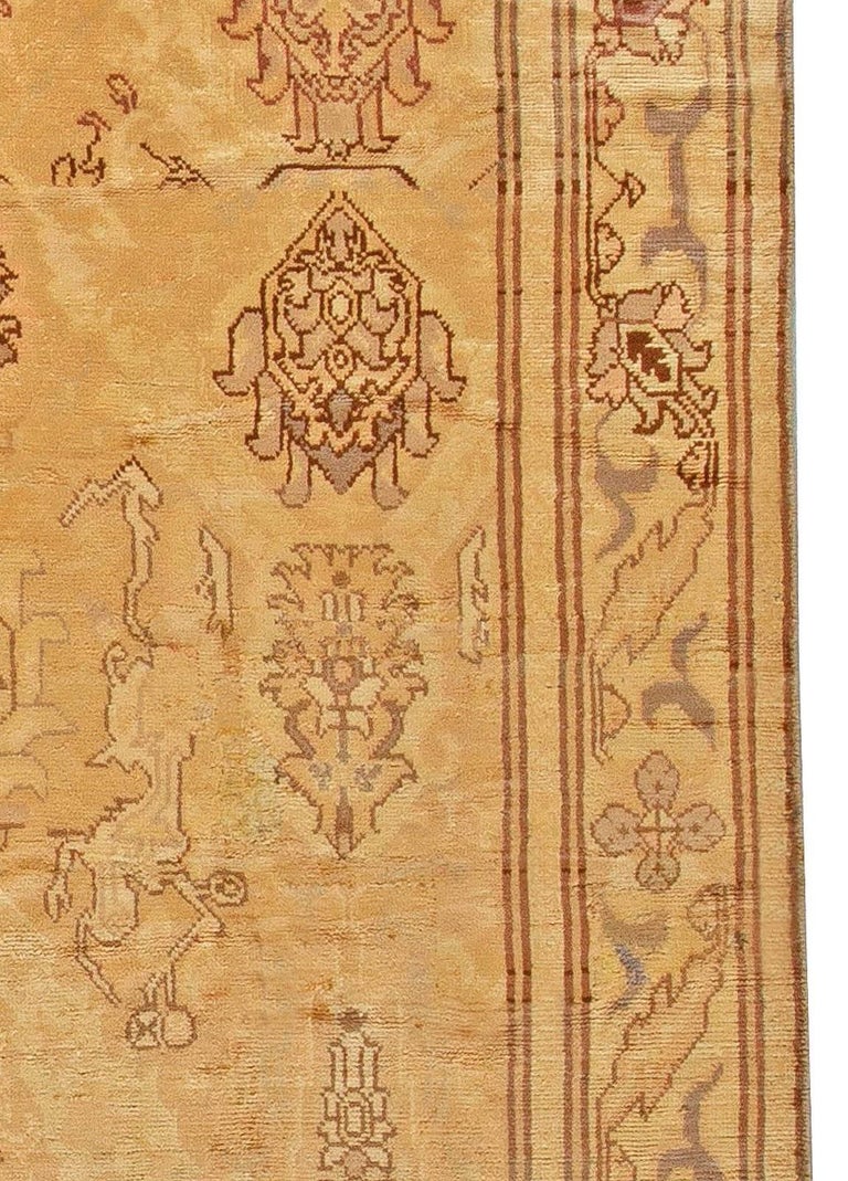 Vintage Irish Donegal Rug For Sale at 1stDibs