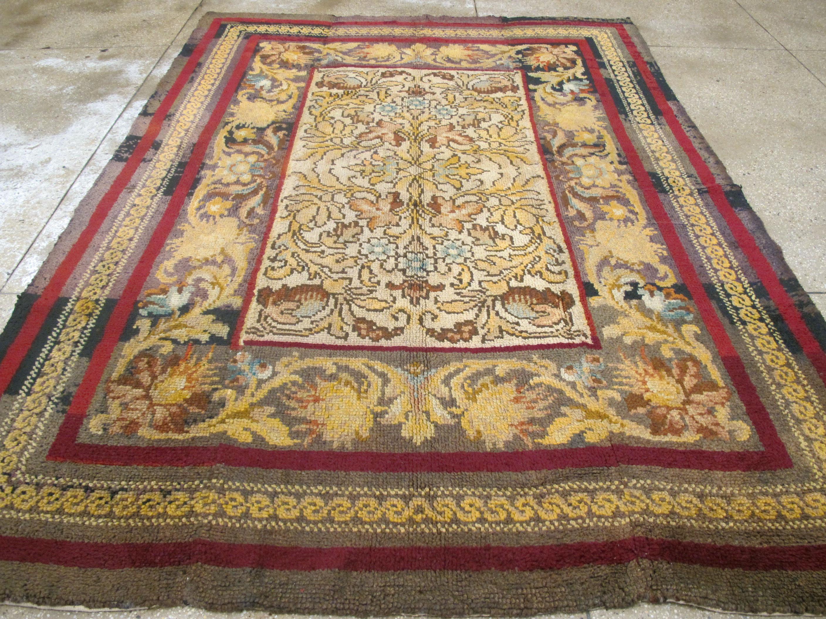 Vintage Irish Donegal Rug For Sale at 1stDibs donegal carpets for