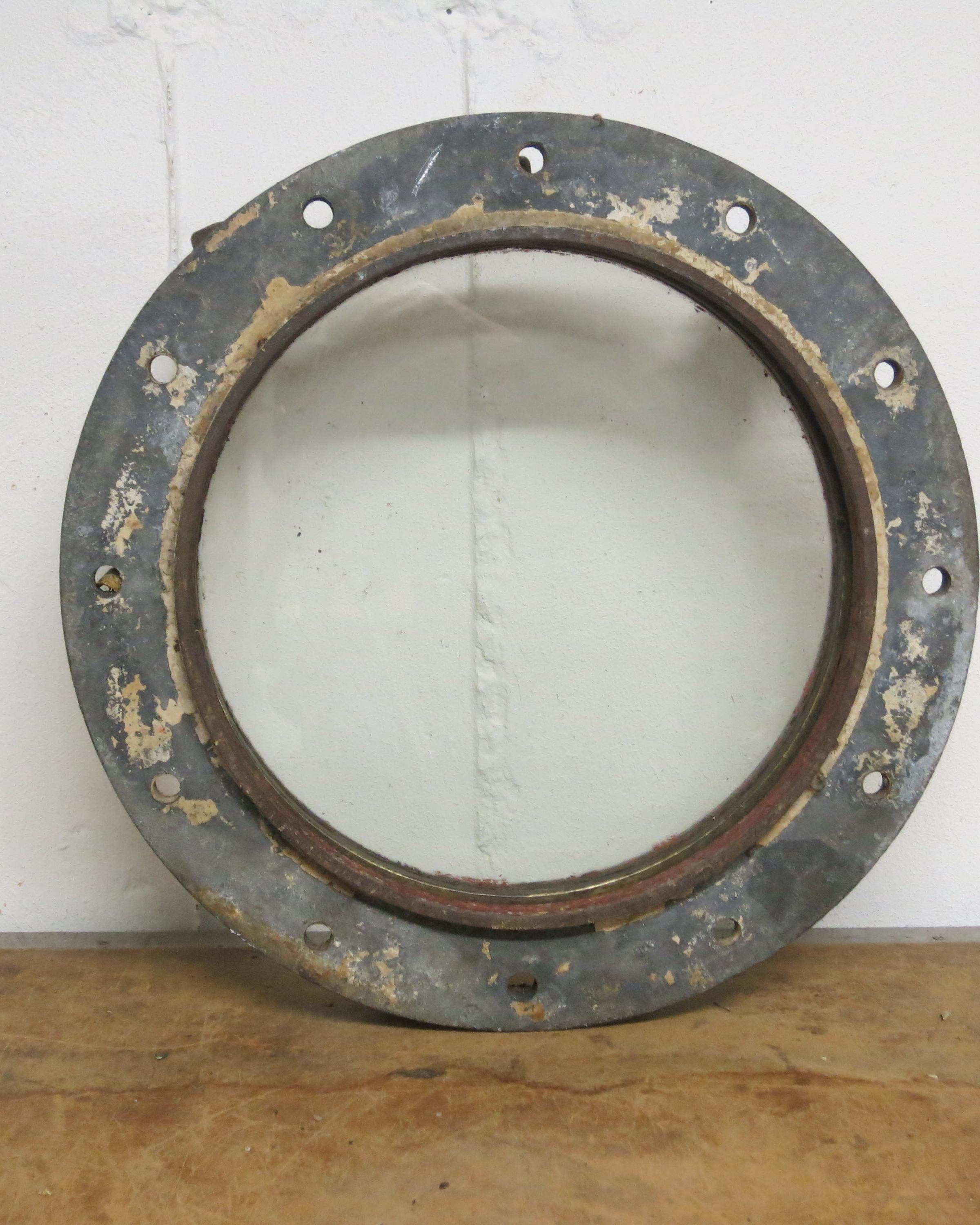 Vintage Iron and Brass Ship's Porthole 3