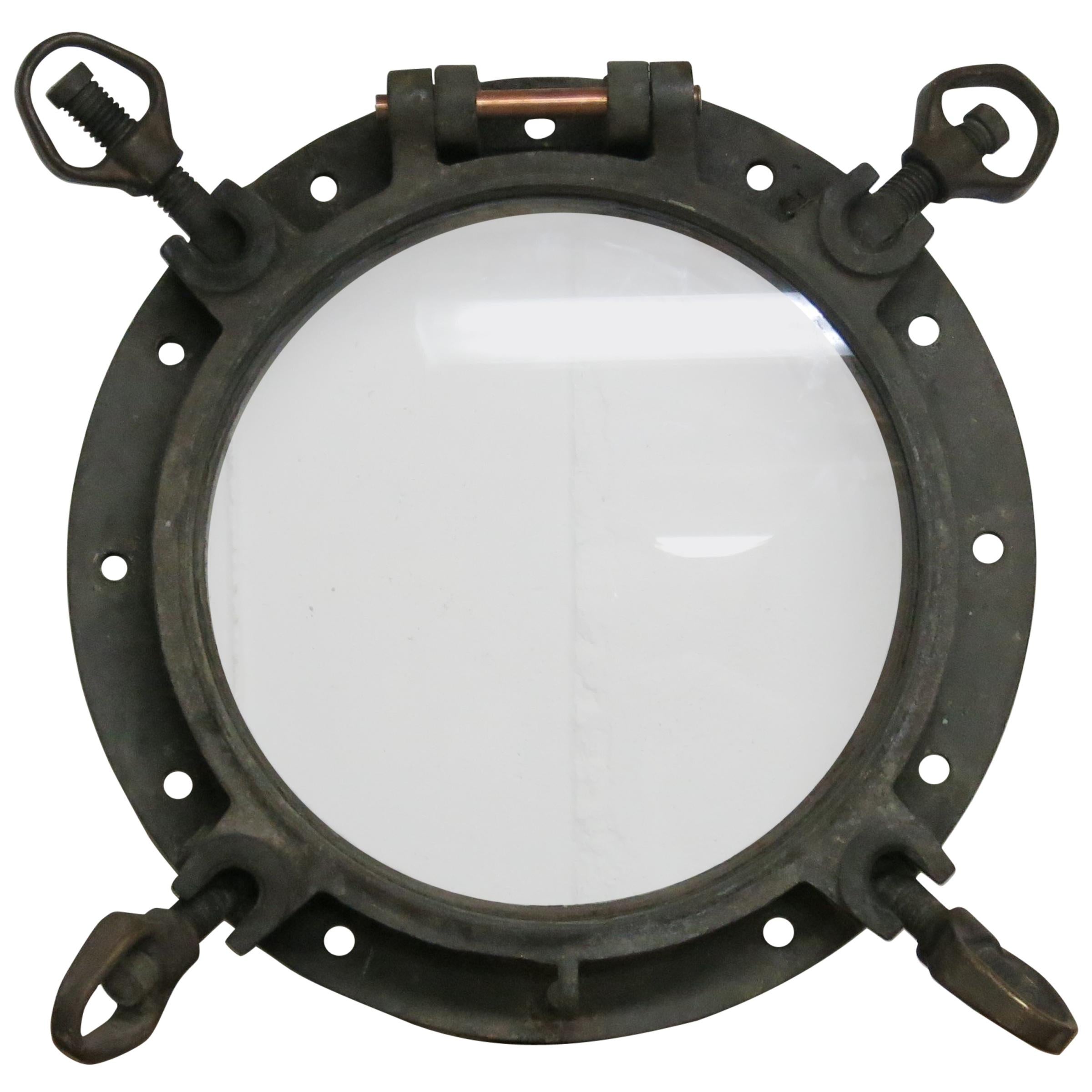Vintage Iron and Brass Ship
s Porthole