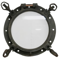 Vintage Iron and Brass Ship's Porthole