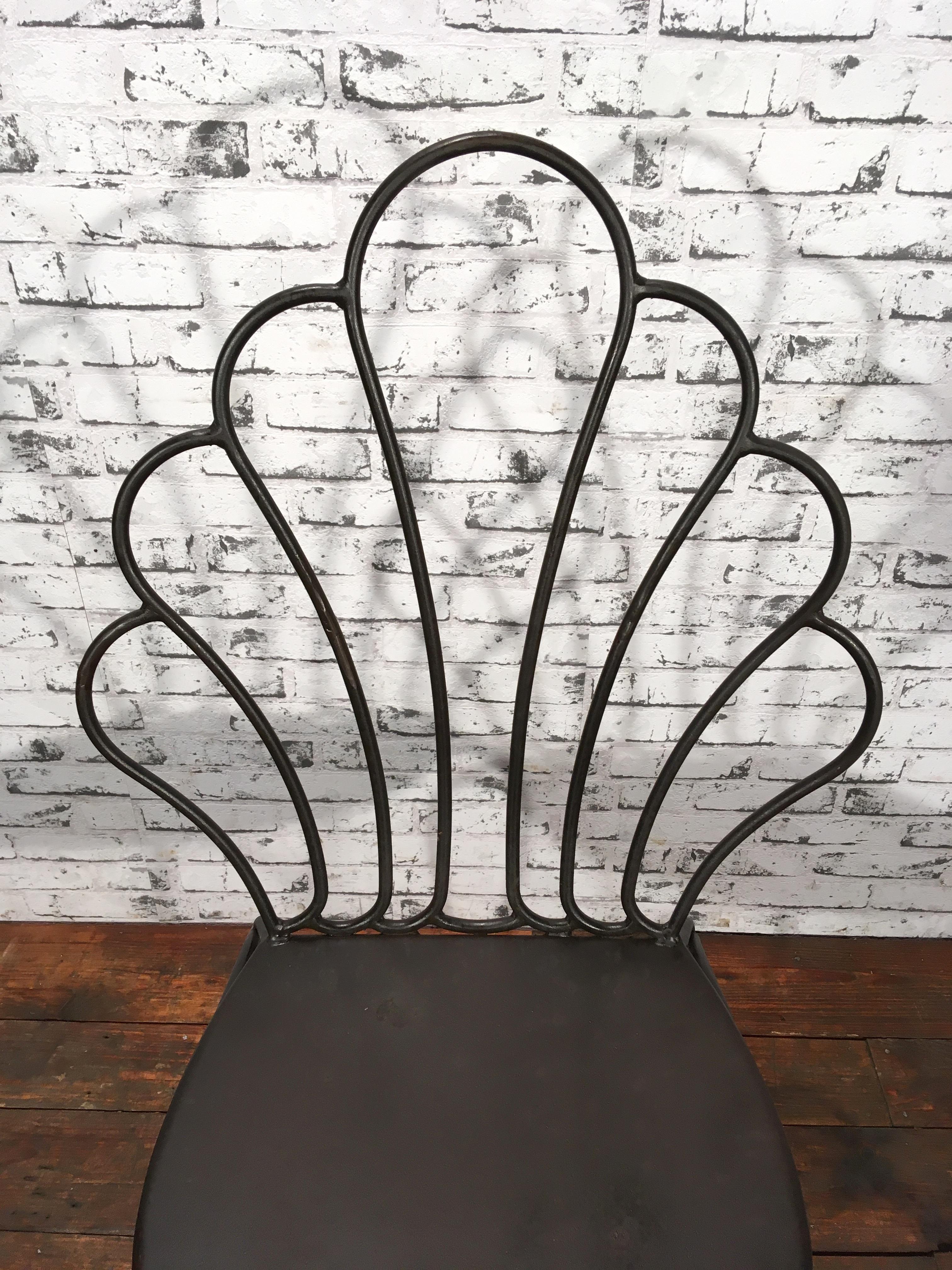 Industrial Vintage Iron Chair, 1930s