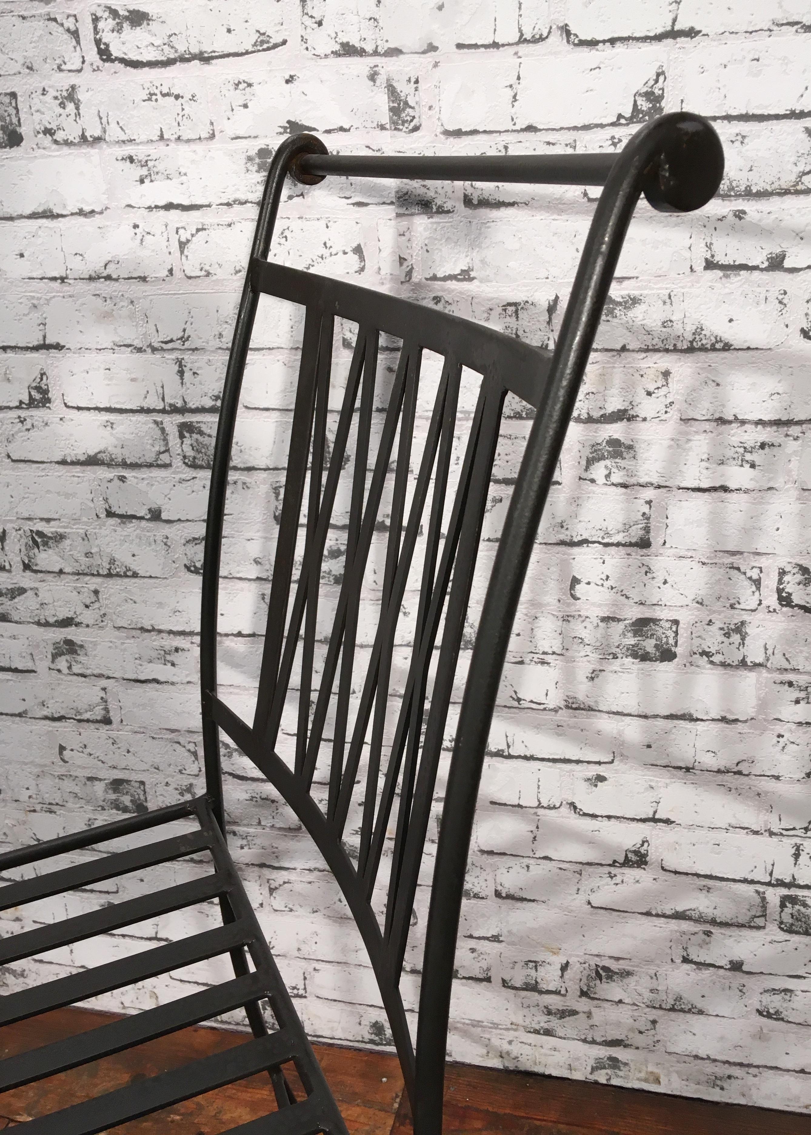 20th Century Vintage Iron Chair, 1930s