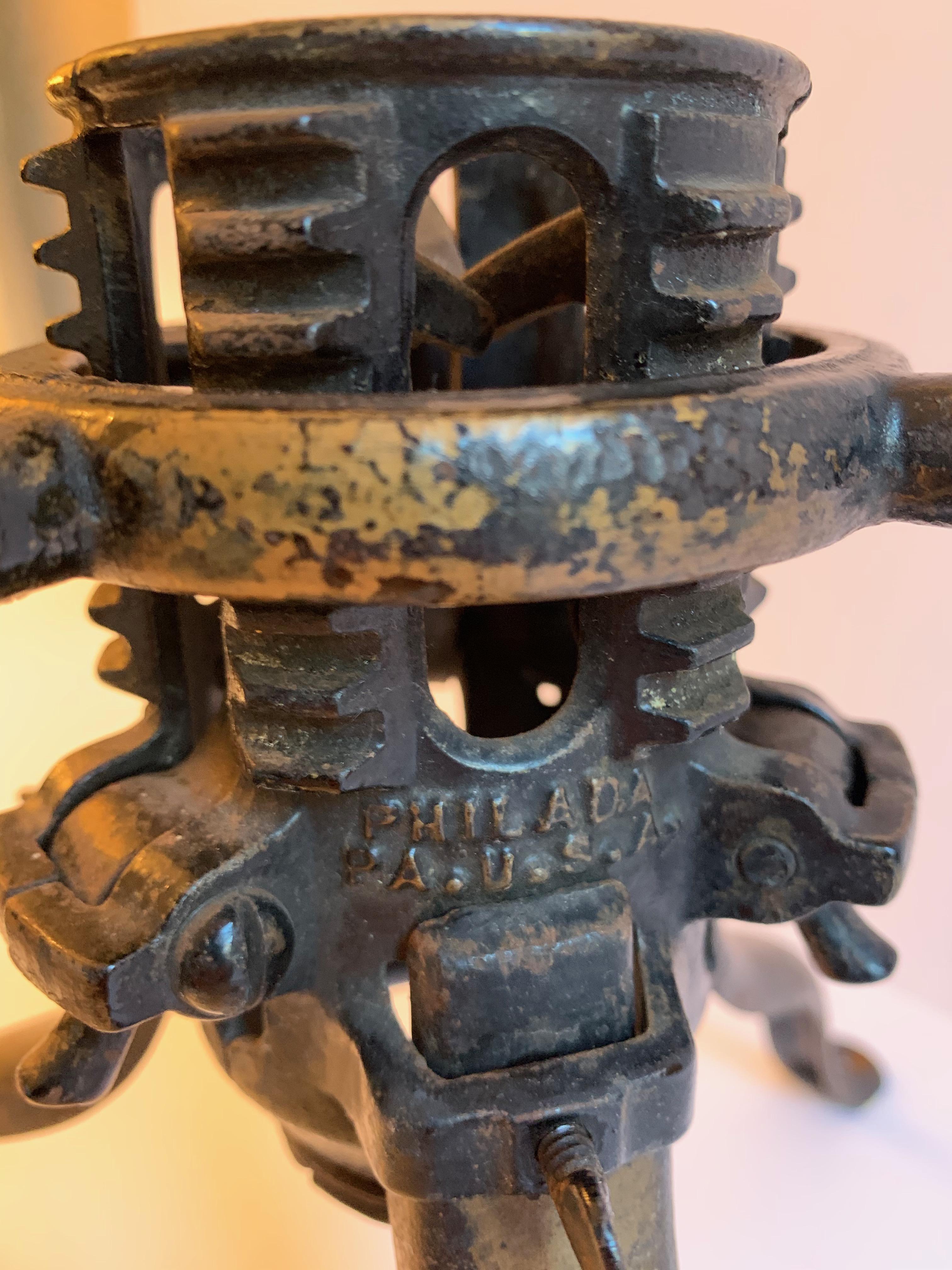 Vintage Iron Christmas Tree Stand at 1stDibs