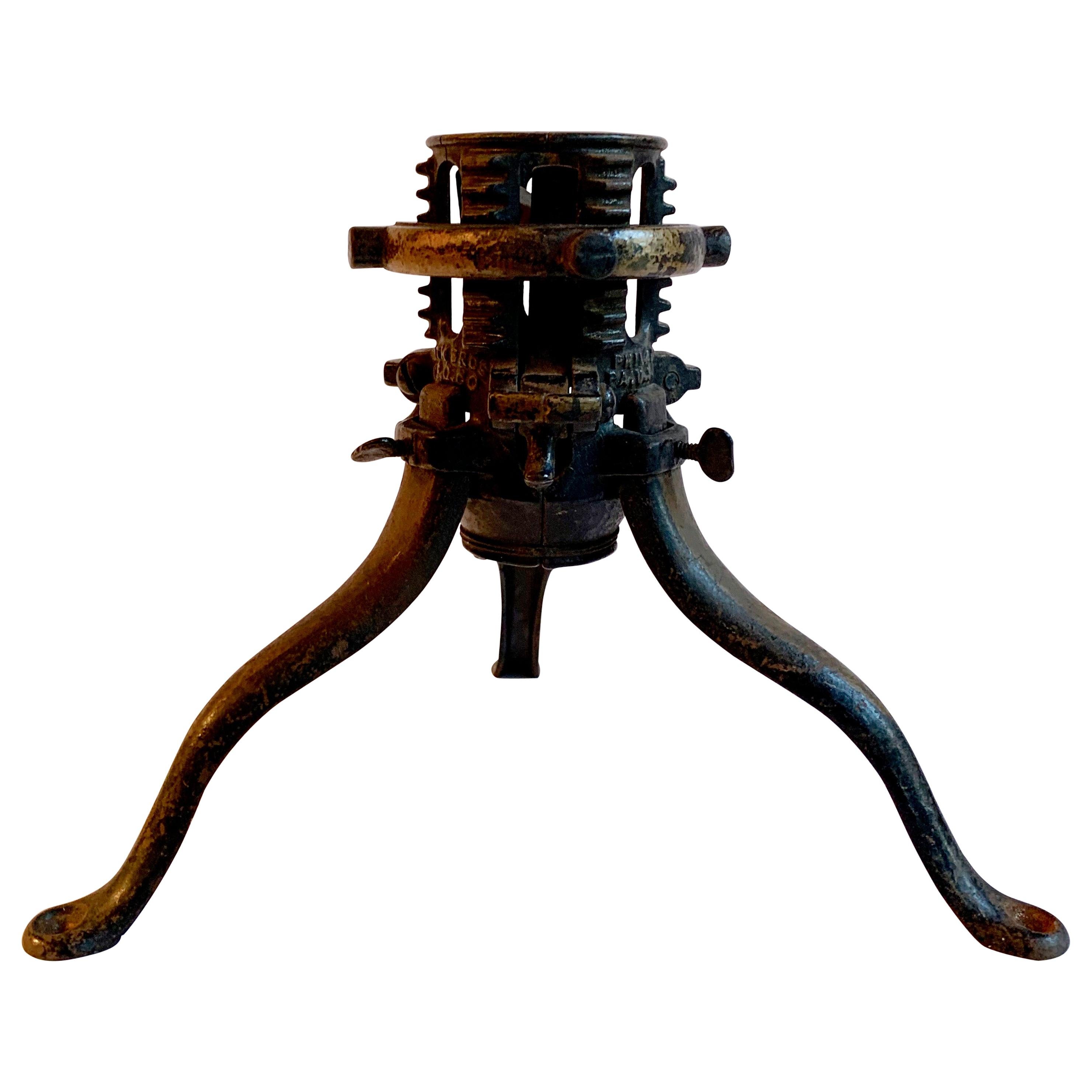Vintage Iron Christmas Tree Stand at 1stDibs