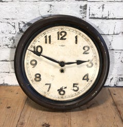 Vintage Iron Clock From Kienzle, 1930s