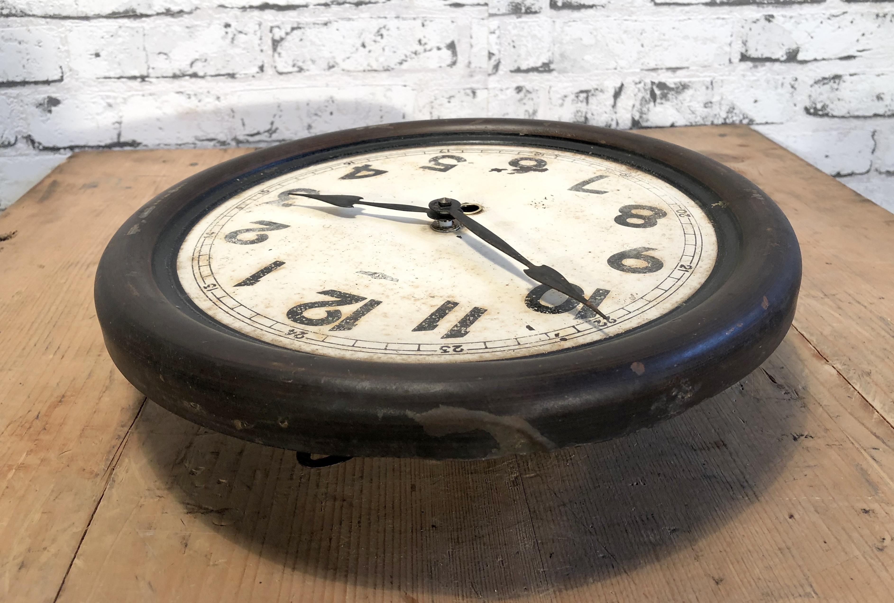 Vintage Iron Clock From Kienzle, 1930s 2