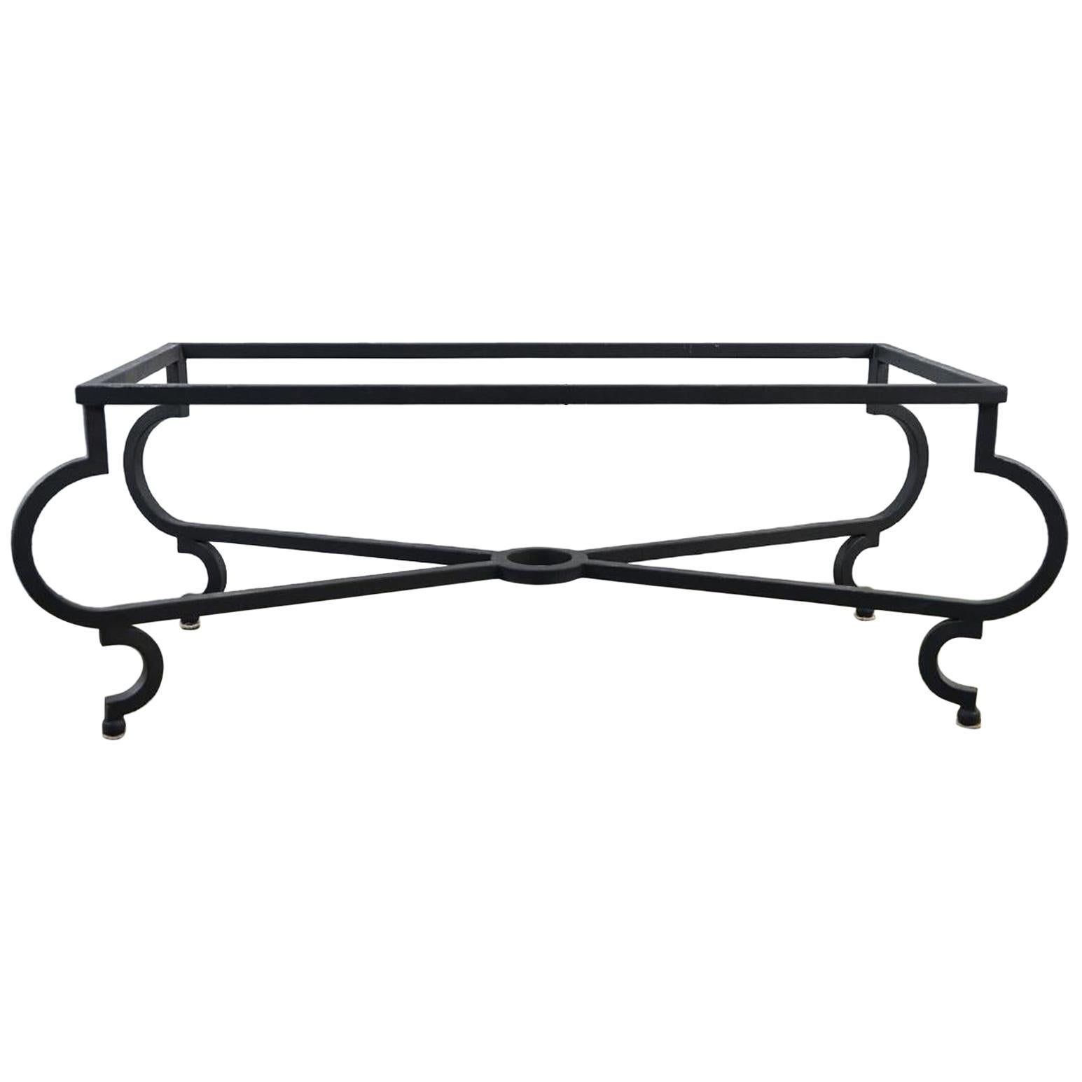 Vintage Iron Coffee Table Base