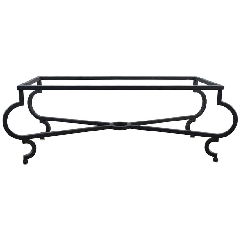 Vintage Iron Coffee Table Base At 1stdibs