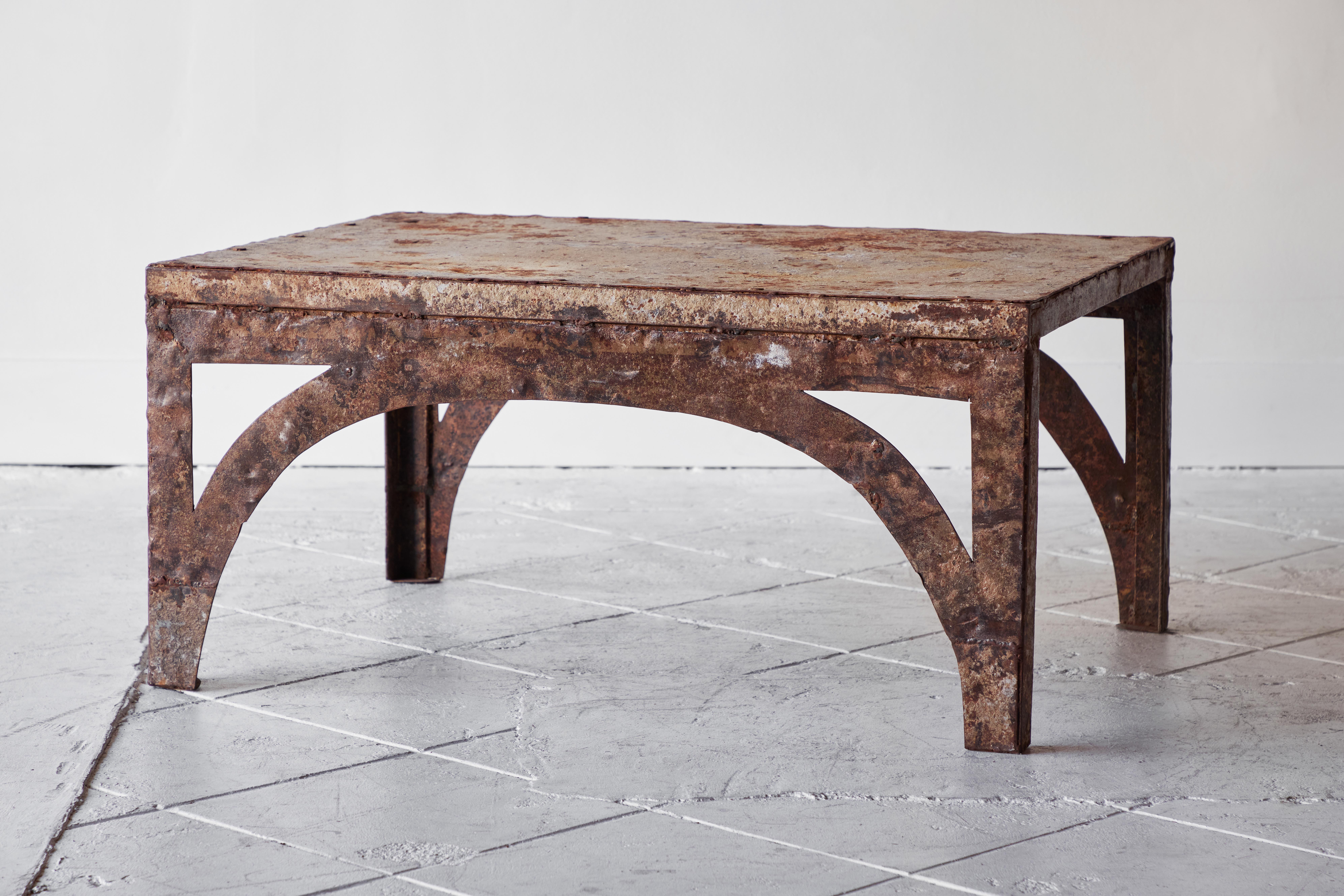 Vintage Iron Coffee Table 1