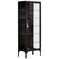 Vintage iron display cabinet, 1930’s