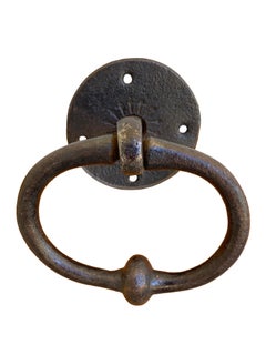 Vintage heavyweight iron door knocker or door/gate pull