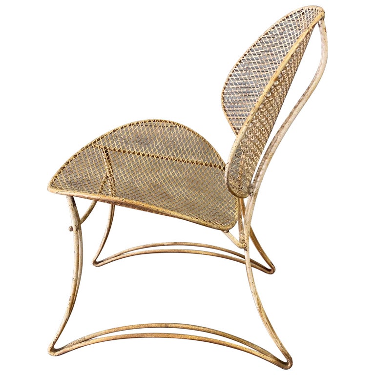 Vintage Iron Garden Chair For Sale At 1stdibs