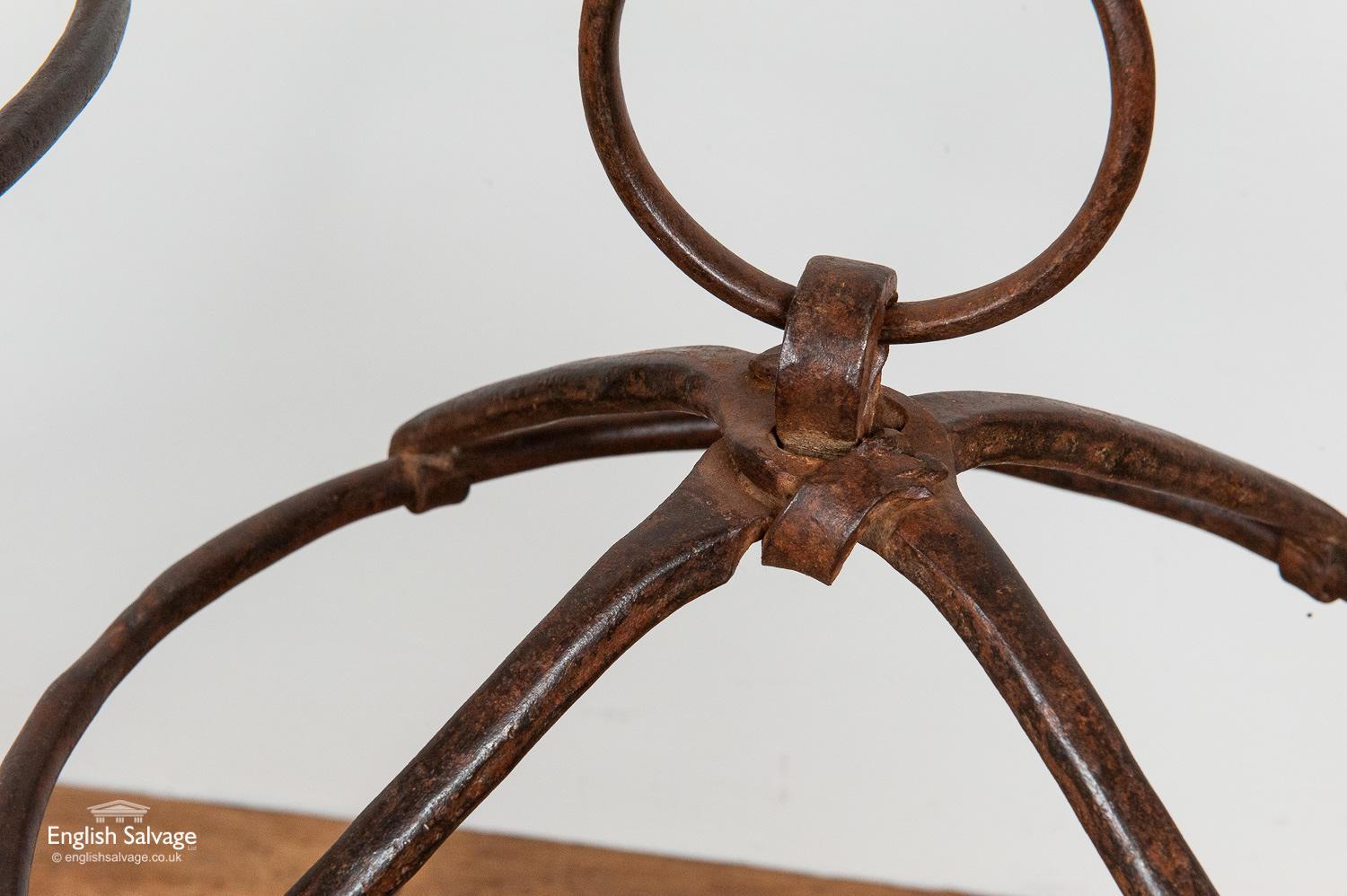 Vintage Iron Indian Hangers, 20th Century For Sale 2