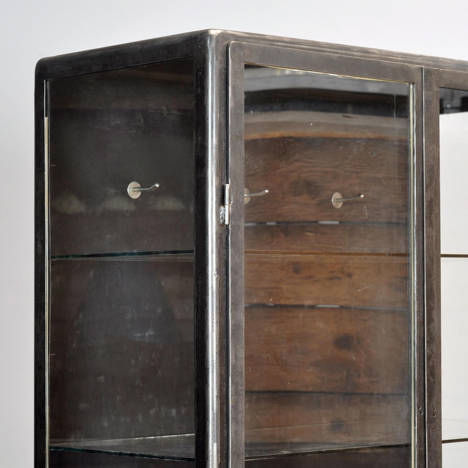 Vintage Iron Medical Cabinet, 1960’s For Sale 2