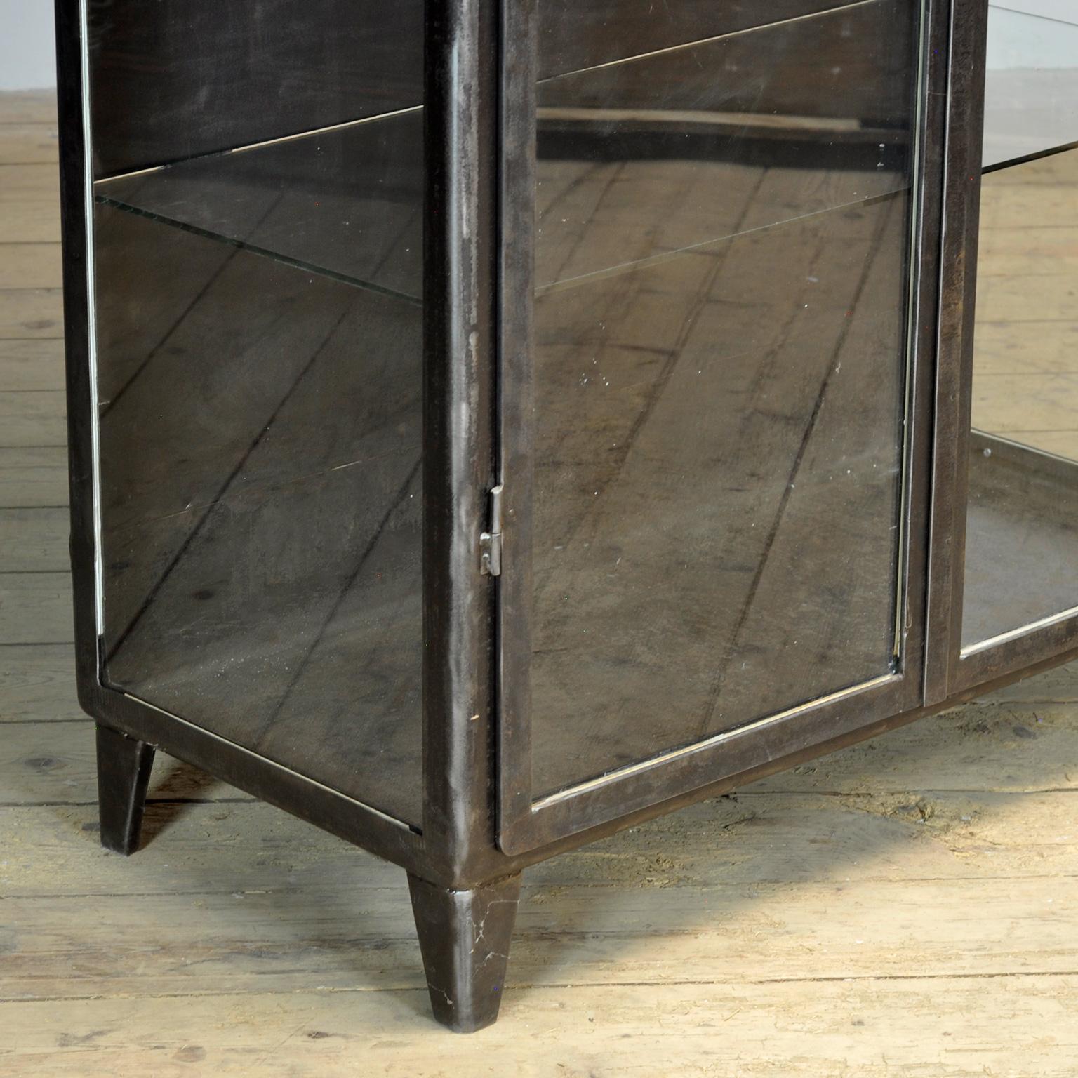 Vintage Iron Medical Cabinet, 1960’s For Sale 3
