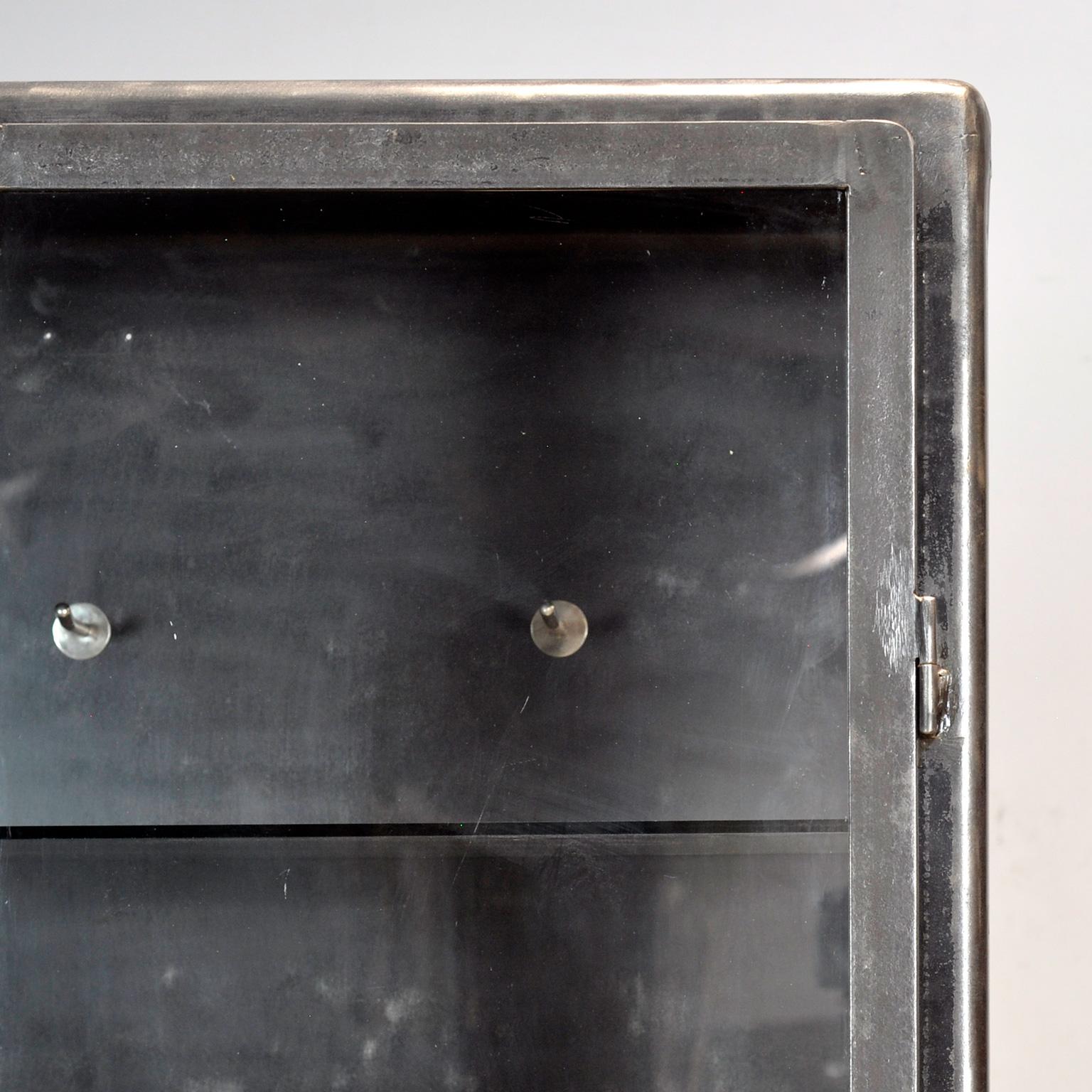 Vintage Iron Medical Cabinet, 1960’s For Sale 4
