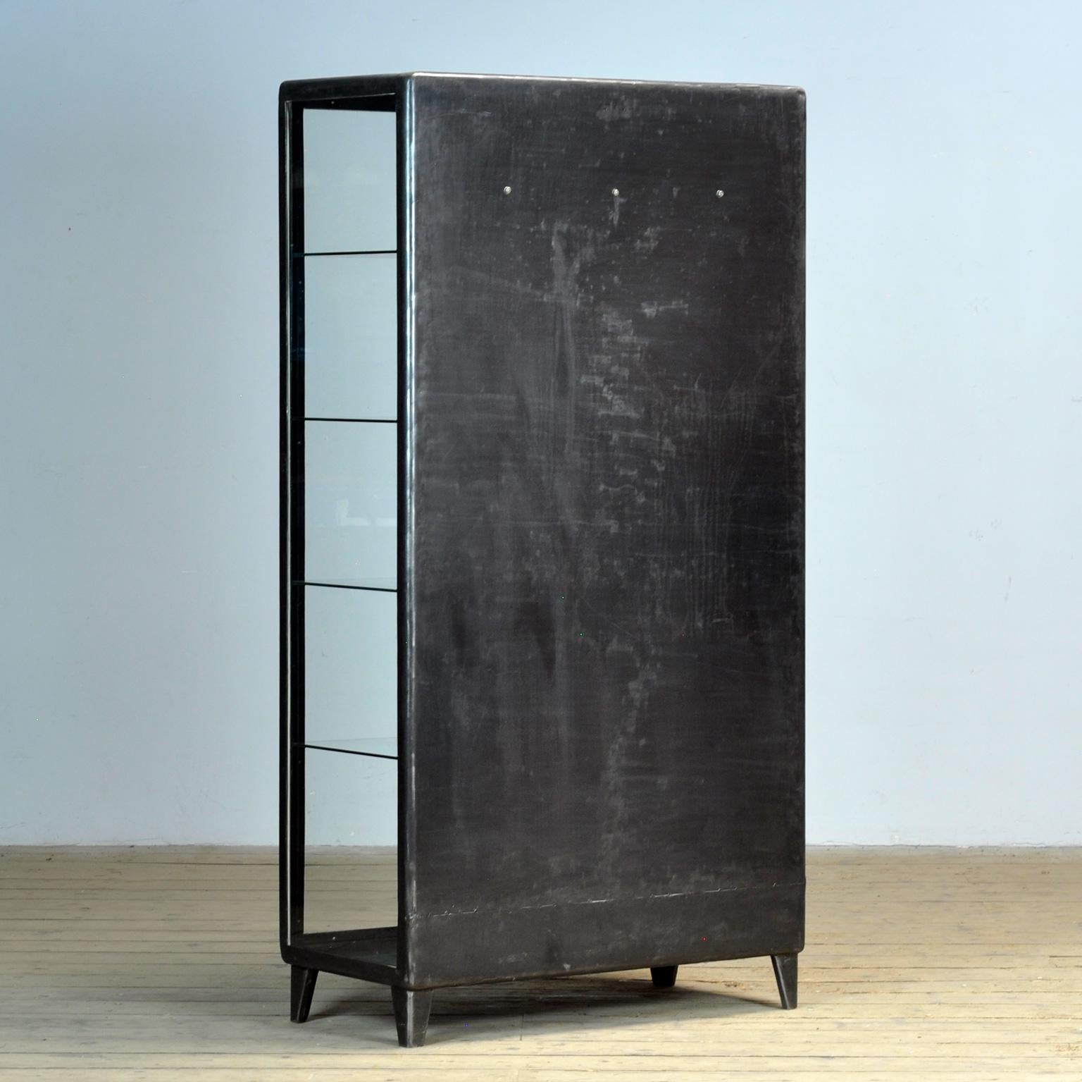 Vintage Iron Medical Cabinet, 1960’s For Sale 6