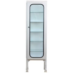 Vintage Iron Medical Cabinet, 1970s Vintage Iron Medical Cabinet, 1970s