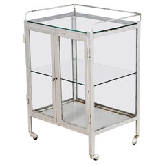 Vintage Iron Medical Trolley, 1930s