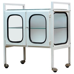 Vintage Iron Medical Trolley, 1970s