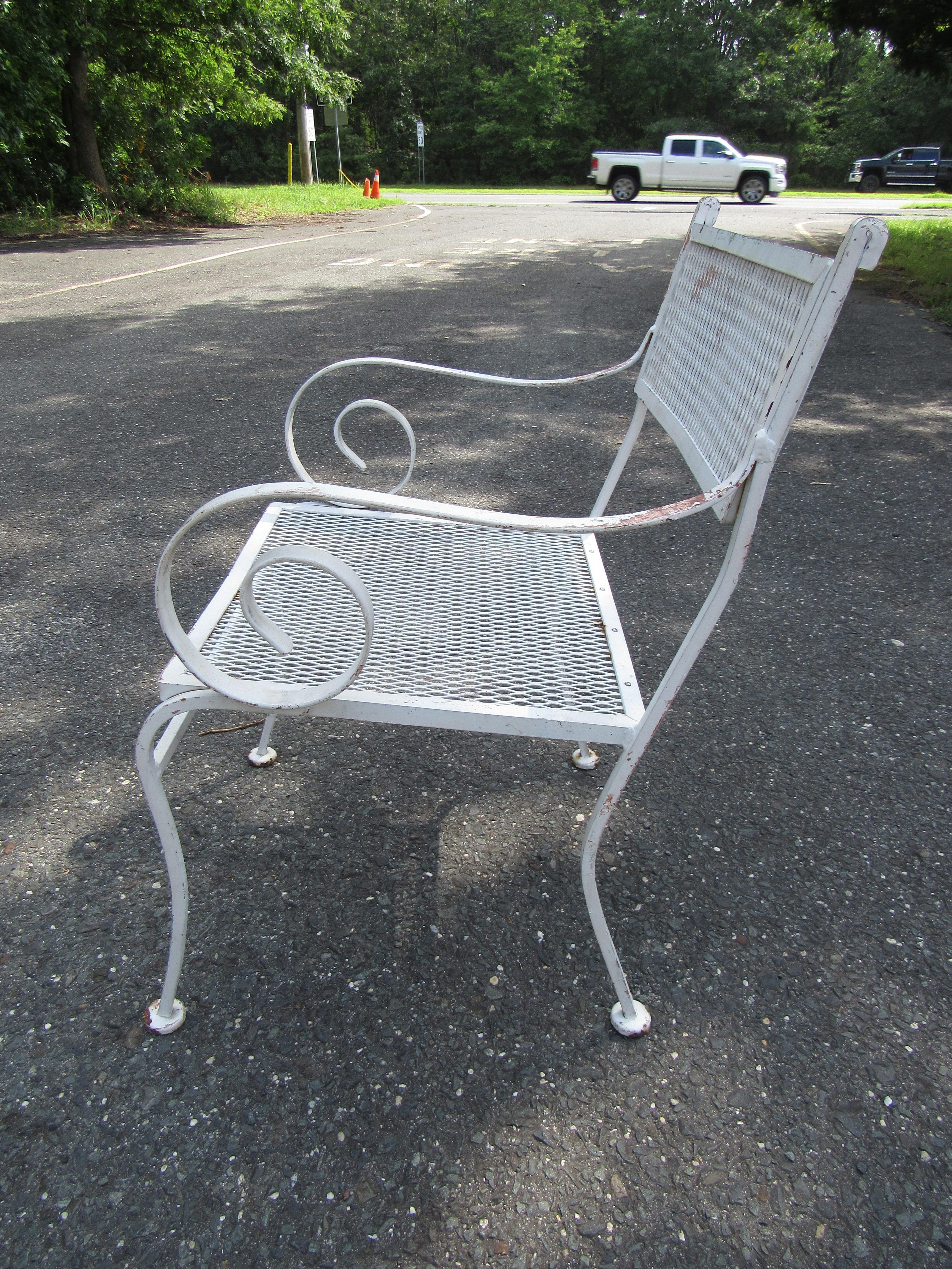 Vintage Iron Patio Dining Set 3