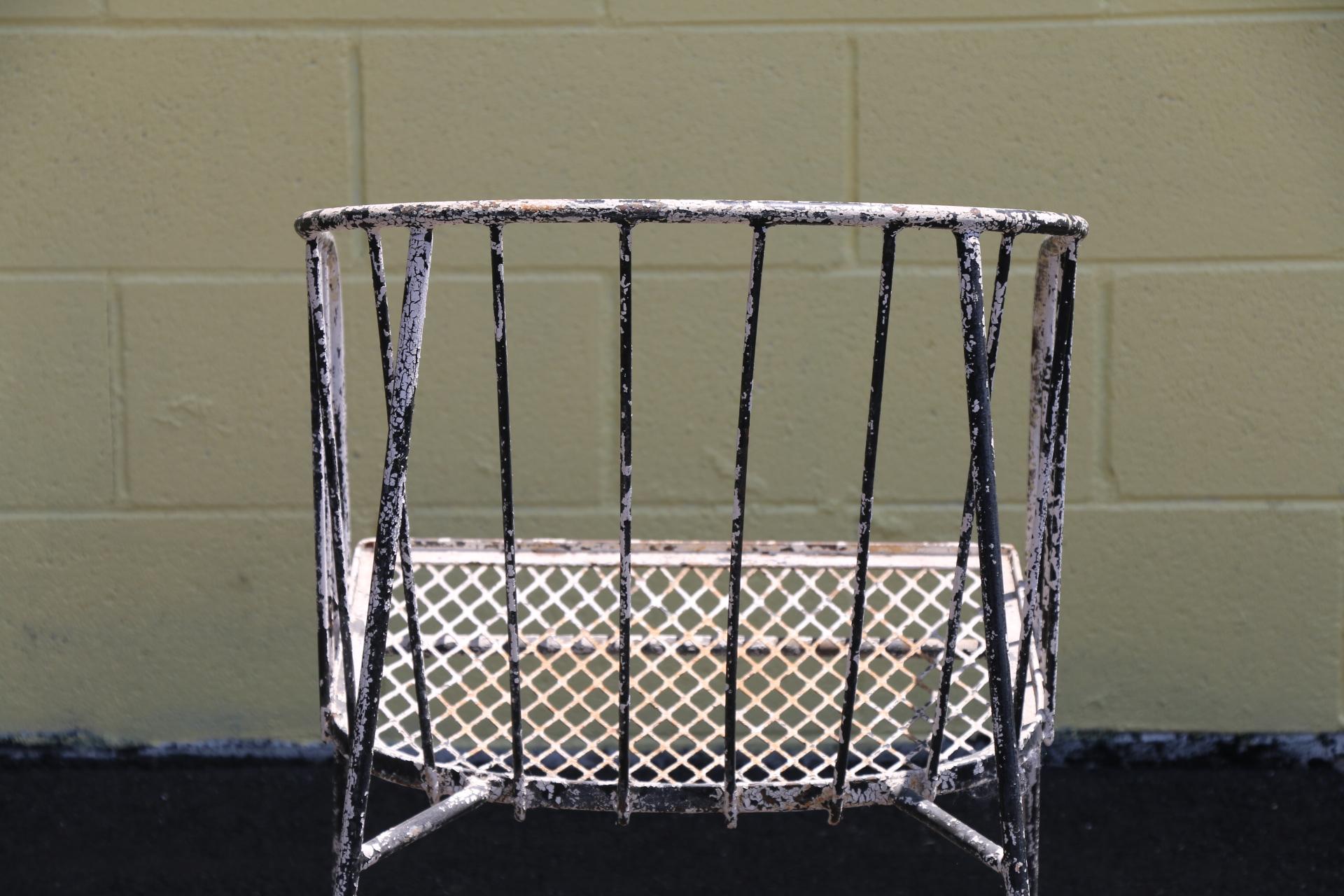 Sessel aus Eisen im Paul McCobb-Stil aus Eisen im Angebot 12