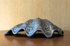 Piatto conchiglia in ferro vintage