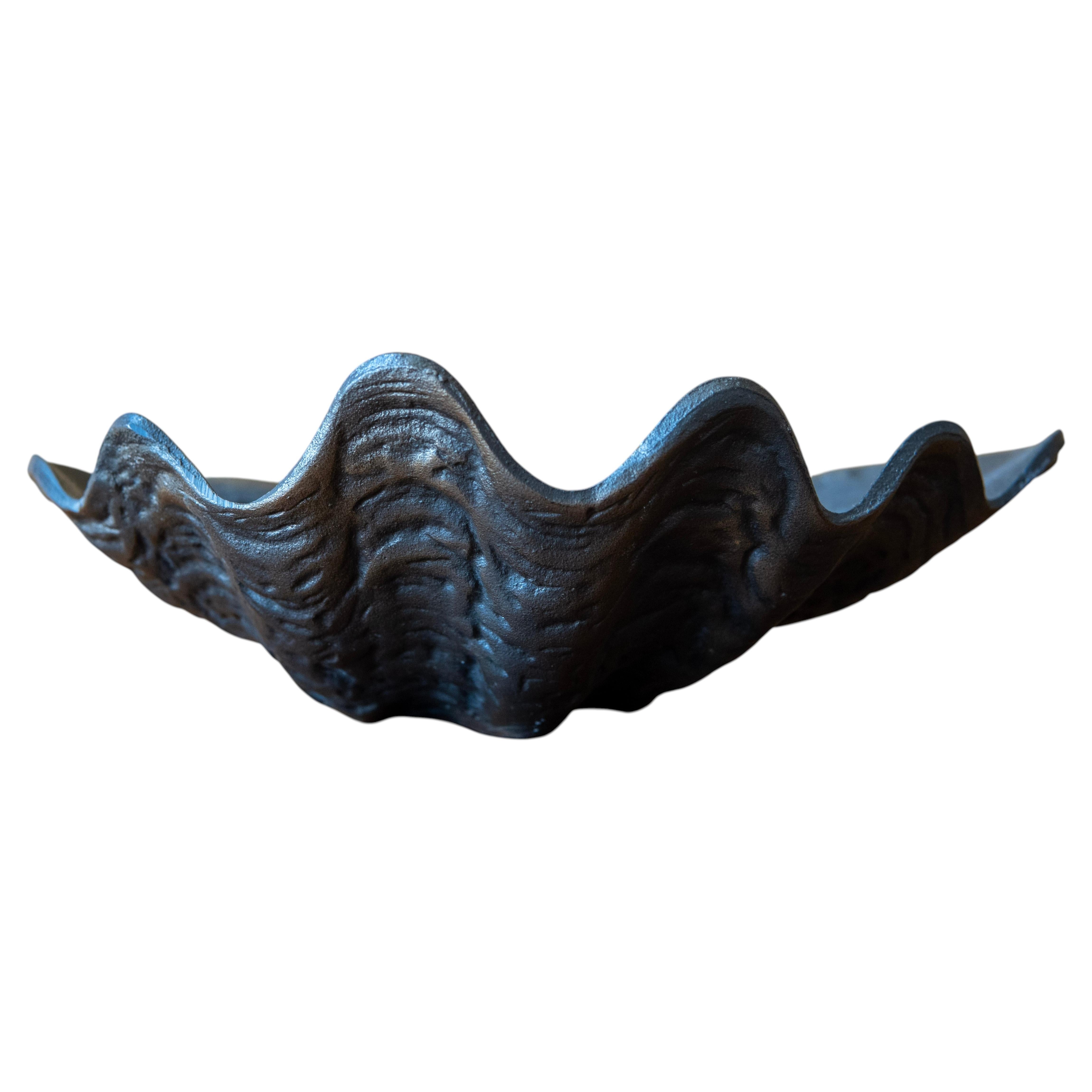 Vintage Iron Shell Dish