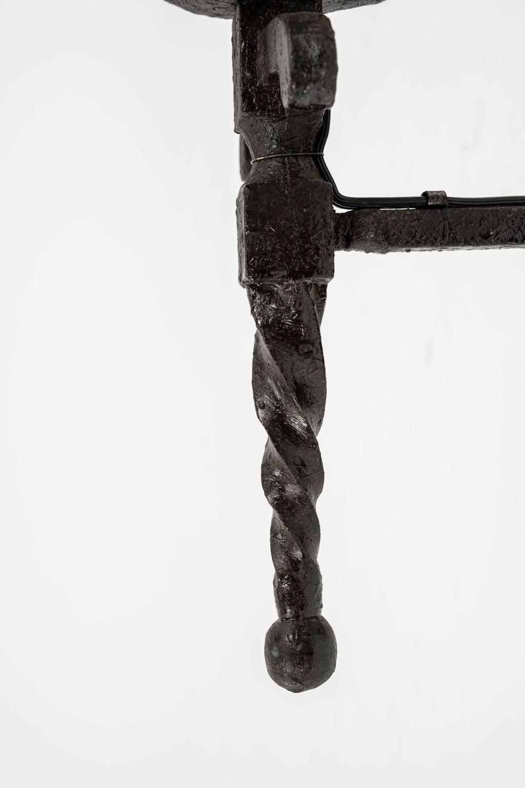 Cast Vintage Iron Single Arm Sconces