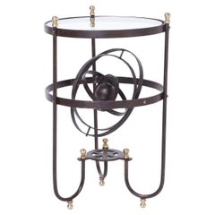  Vintage Iron Stand with Armillary Sphere