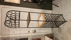 Vintage Iron Wine rack by Arthur Umanoff