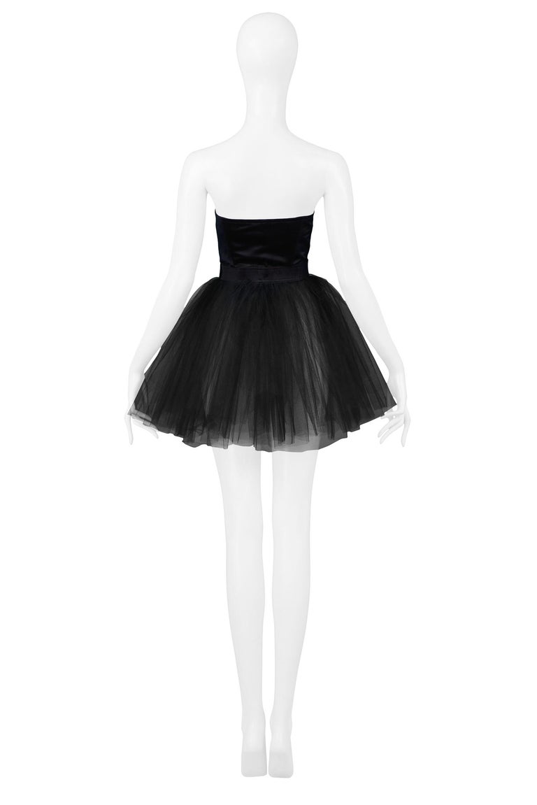 Vintage Isaac Mizrahi Black Ballerina Tutu Dress at 1stDibs | black ...