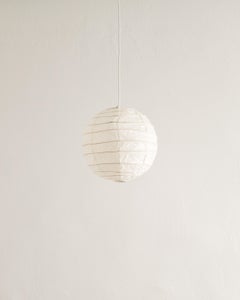 Vintage Isamu Noguchi "30D" Paper Ceiling Lamp Pendant by Ozeki & Co, Gifu Japan