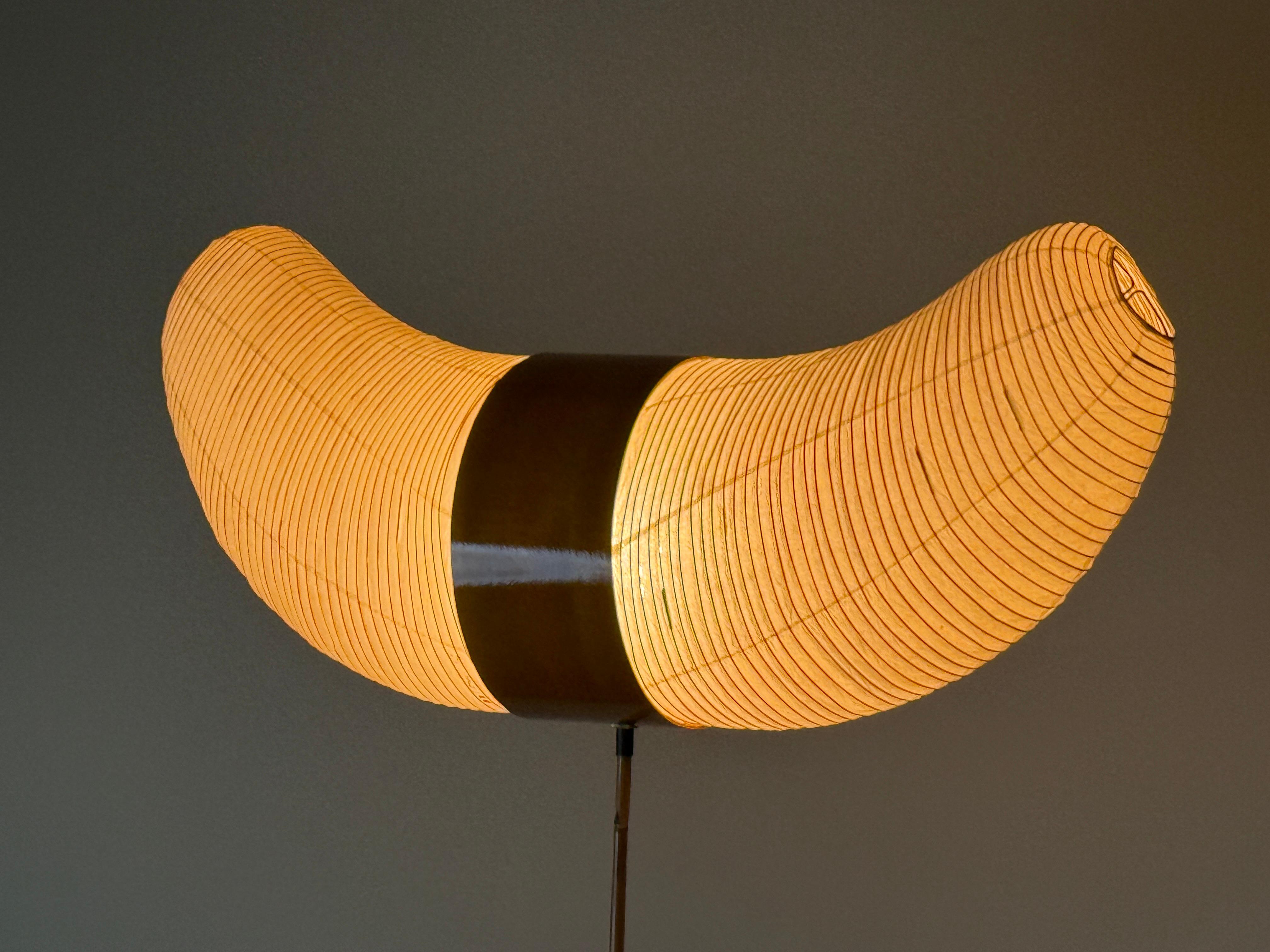 Lámpara de pie Vintage Isamu Noguchi Akari BB3-33S mediados del siglo XX