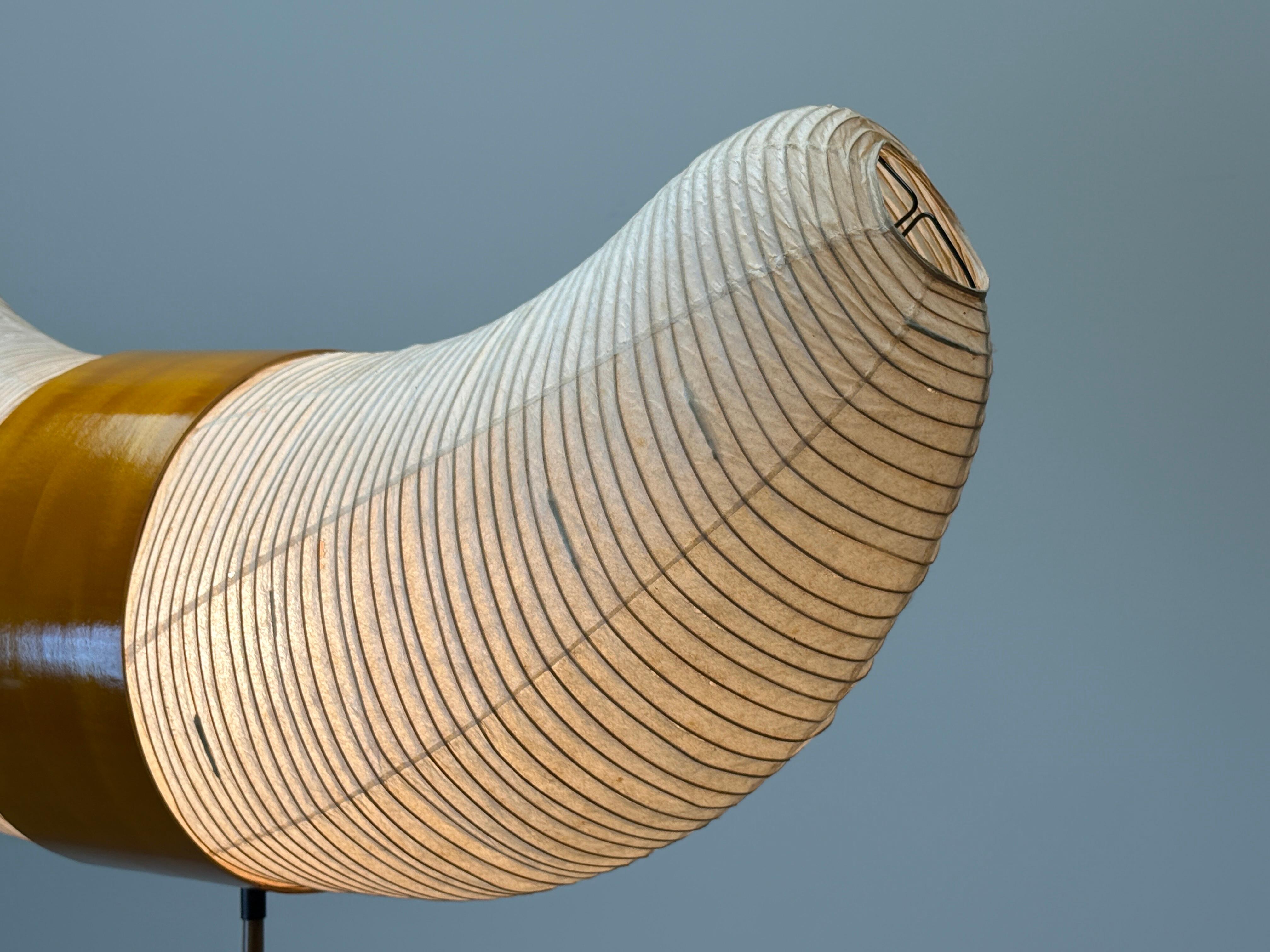 Lámpara de pie Vintage Isamu Noguchi Akari BB3-33S 2