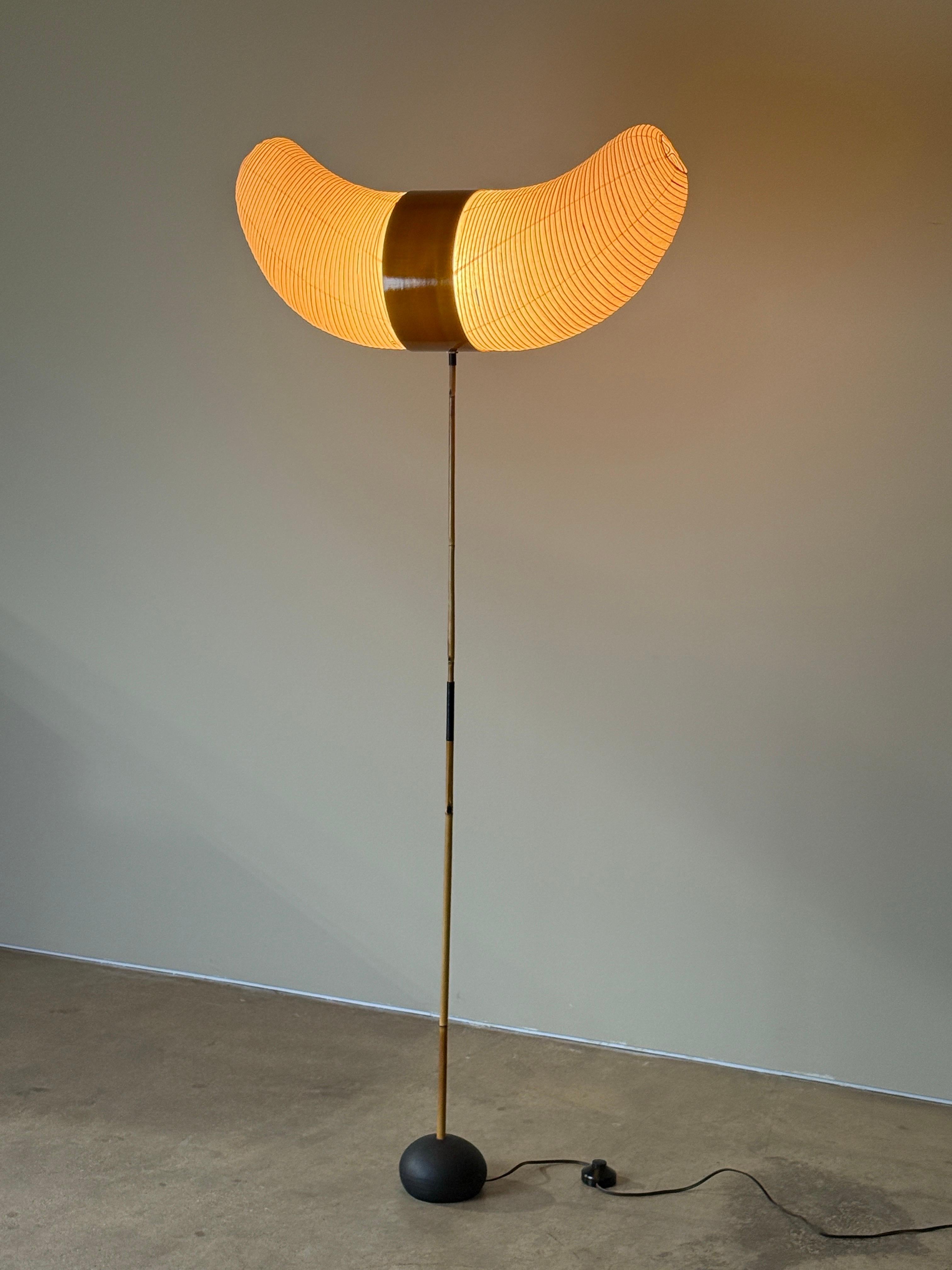 Lámpara de pie Vintage Isamu Noguchi Akari BB3-33S 4
