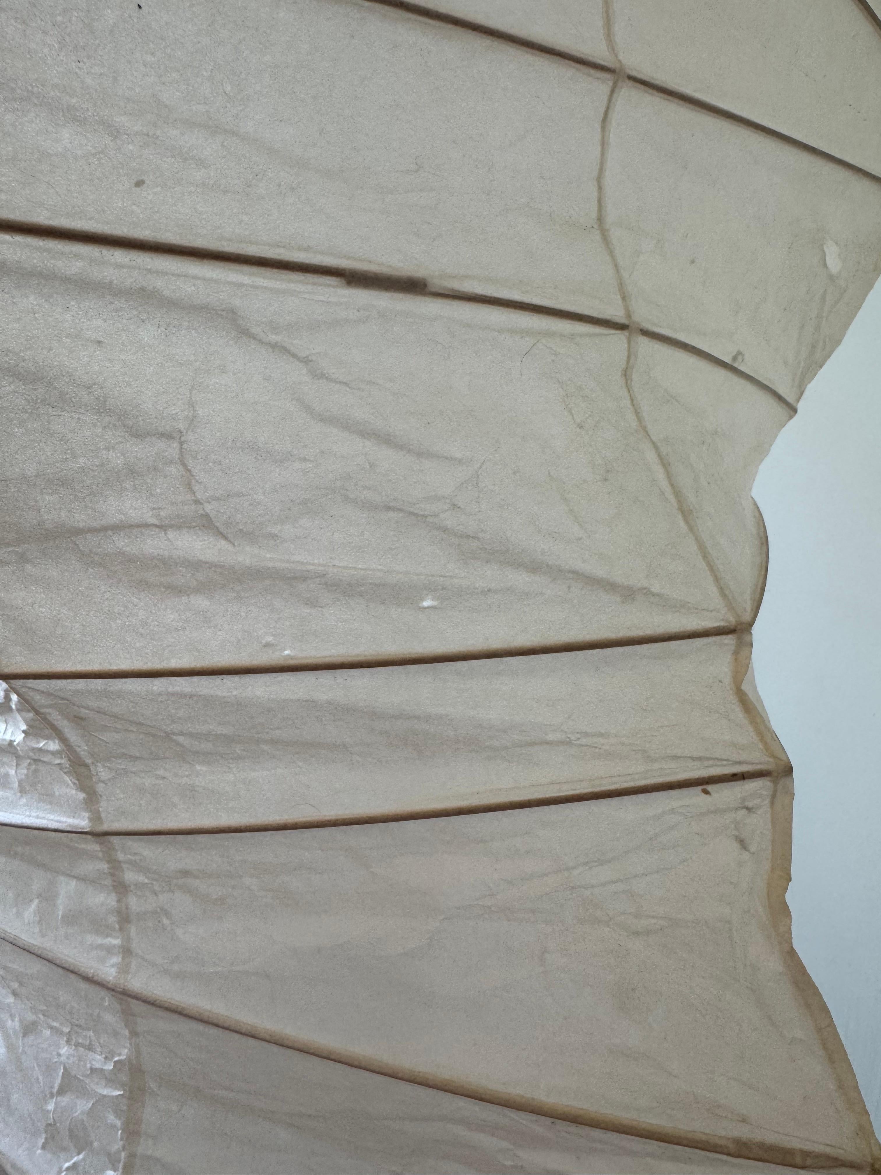 Sculpture lumineuse vintage Isamu Noguchi Akari, Modèle UF4-33N en vente 5