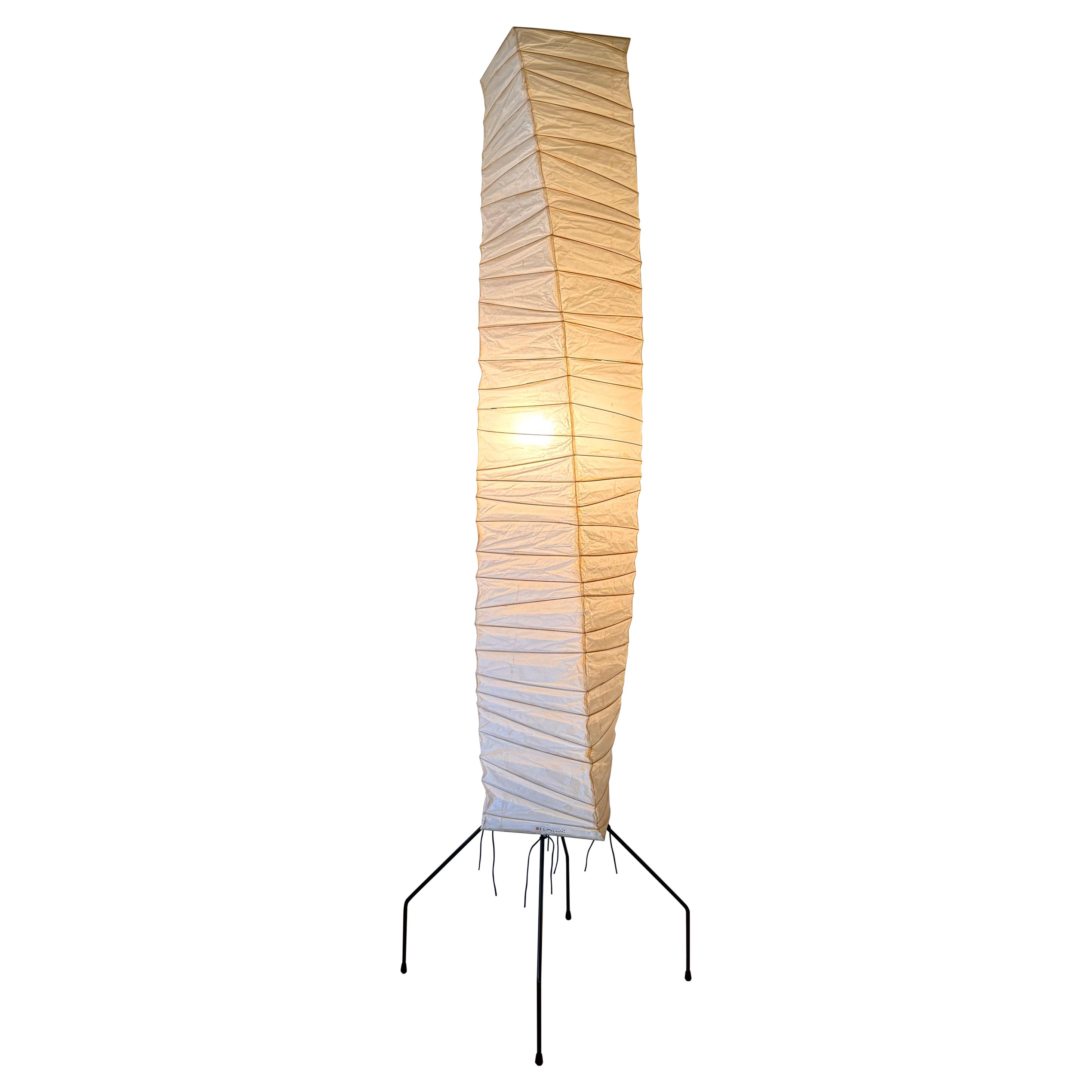 Vintage Isamu Noguchi Akari UF4-J1 floor lamp, 1980s